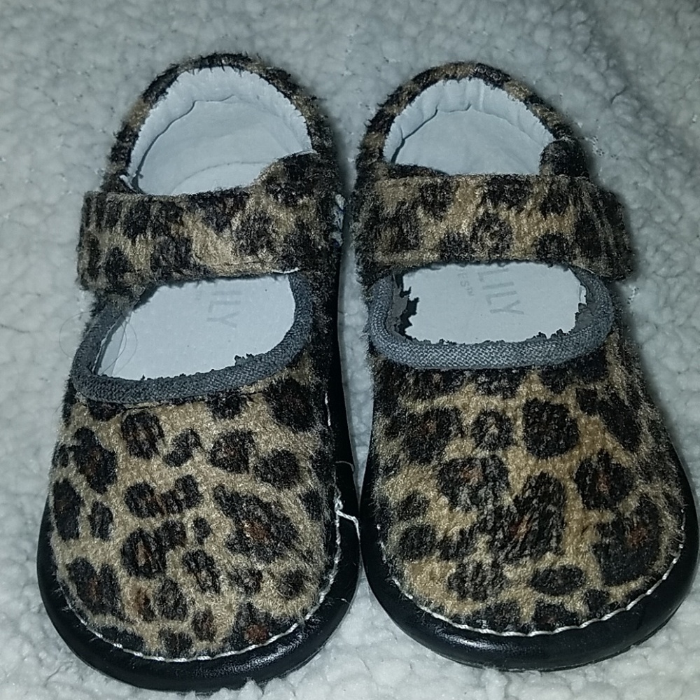 Jack and Lily Cheetah Print Shoes